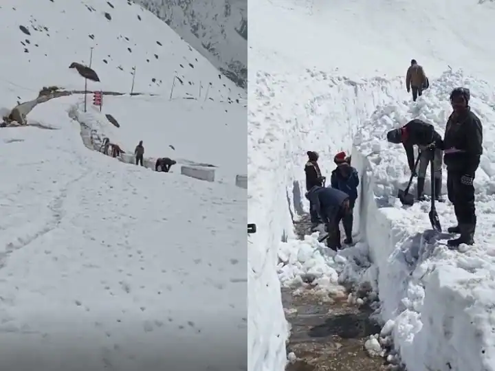Kedarnath Yatra 2022: गौरीकुण्ड-केदारनाथ पैदल मार्ग से बर्फ हटाने का काम युद्ध स्तर पर जारी, जानिए कैसी है तैयारी?